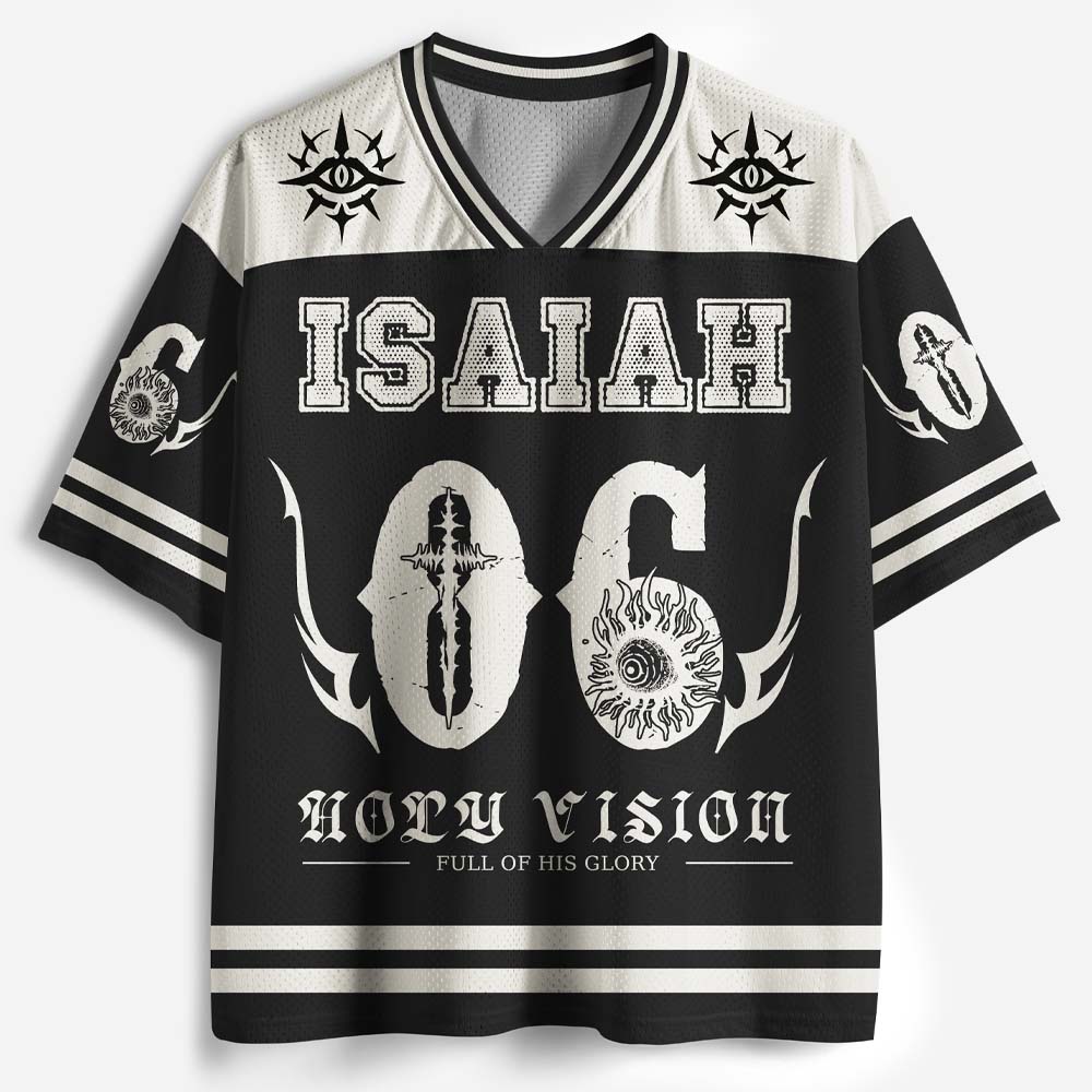 Radiant Eye Graphic Mesh Jersey