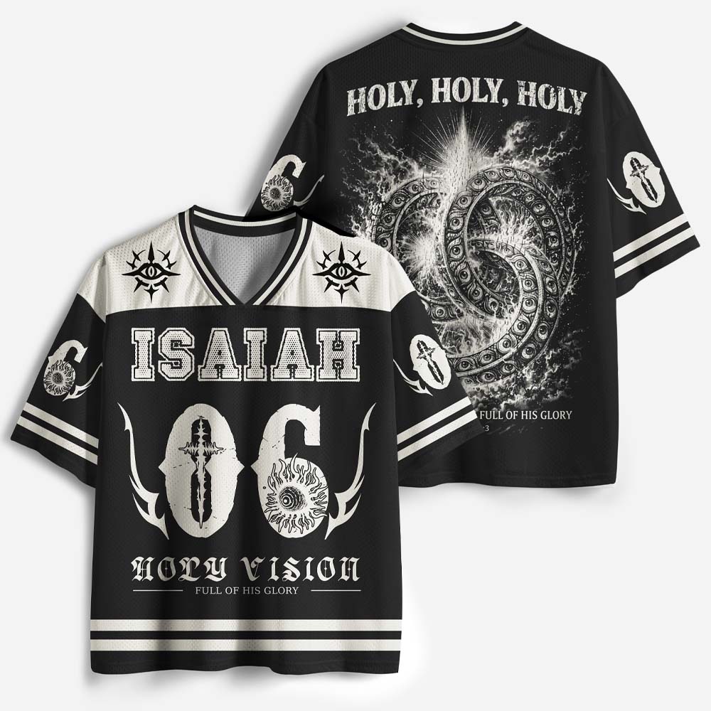 Radiant Eye Graphic Mesh Jersey