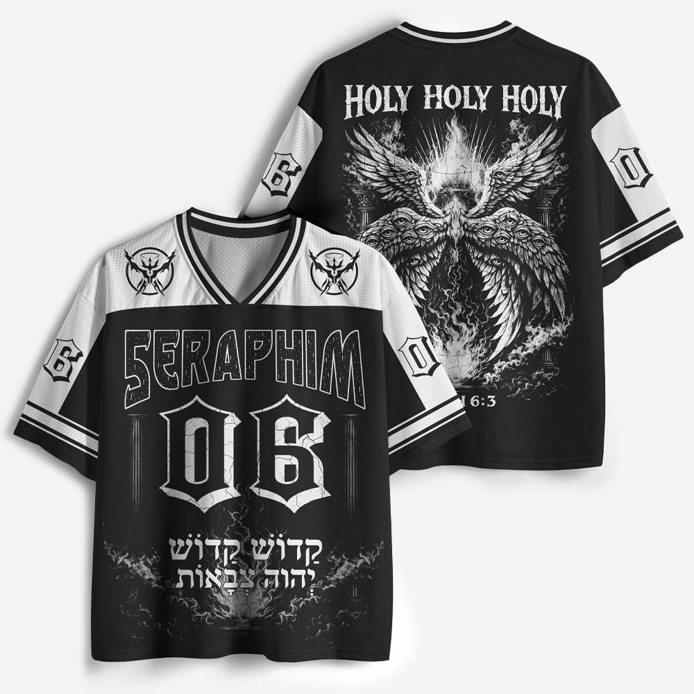 Radiant Eye Graphic Mesh Jersey