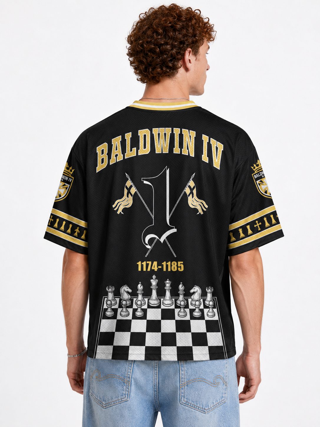 Masked King Graphic Mesh Jersey