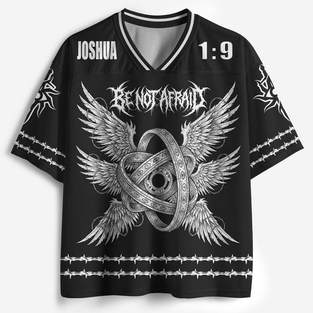 Fearless Eye Wing Graphic Mesh Jersey