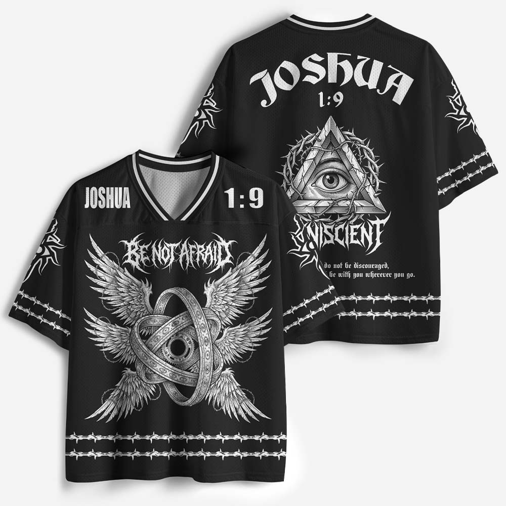 Fearless Eye Wing Graphic Mesh Jersey