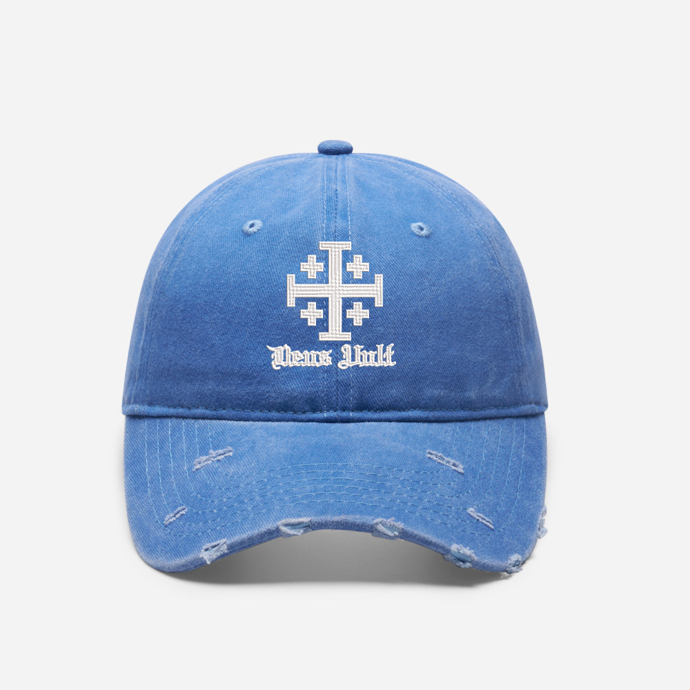 Iron Emblem Vintage Washed Distressed Cap