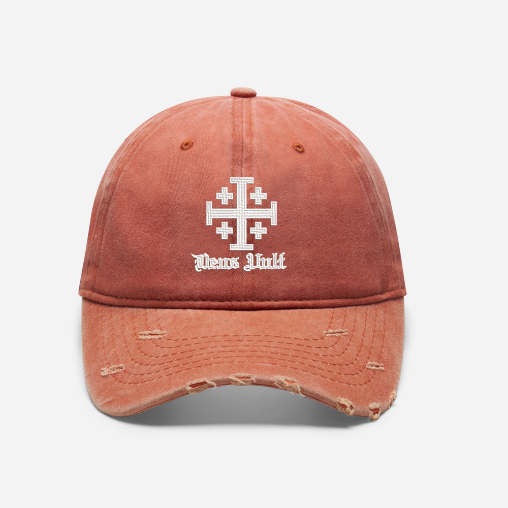 Iron Emblem Vintage Washed Distressed Cap