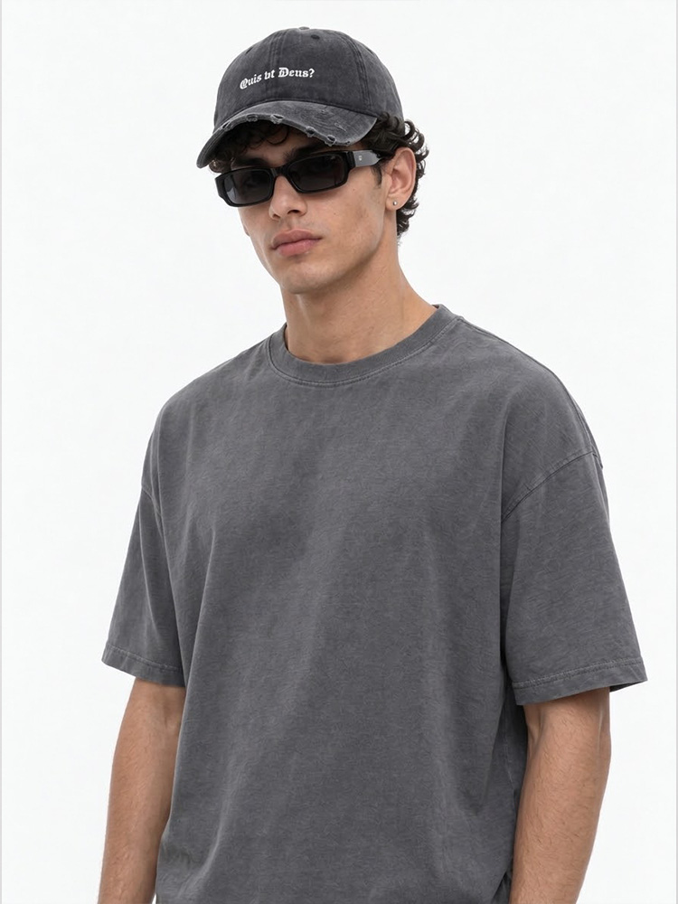 Ancient Script Vintage Washed Distressed Cap