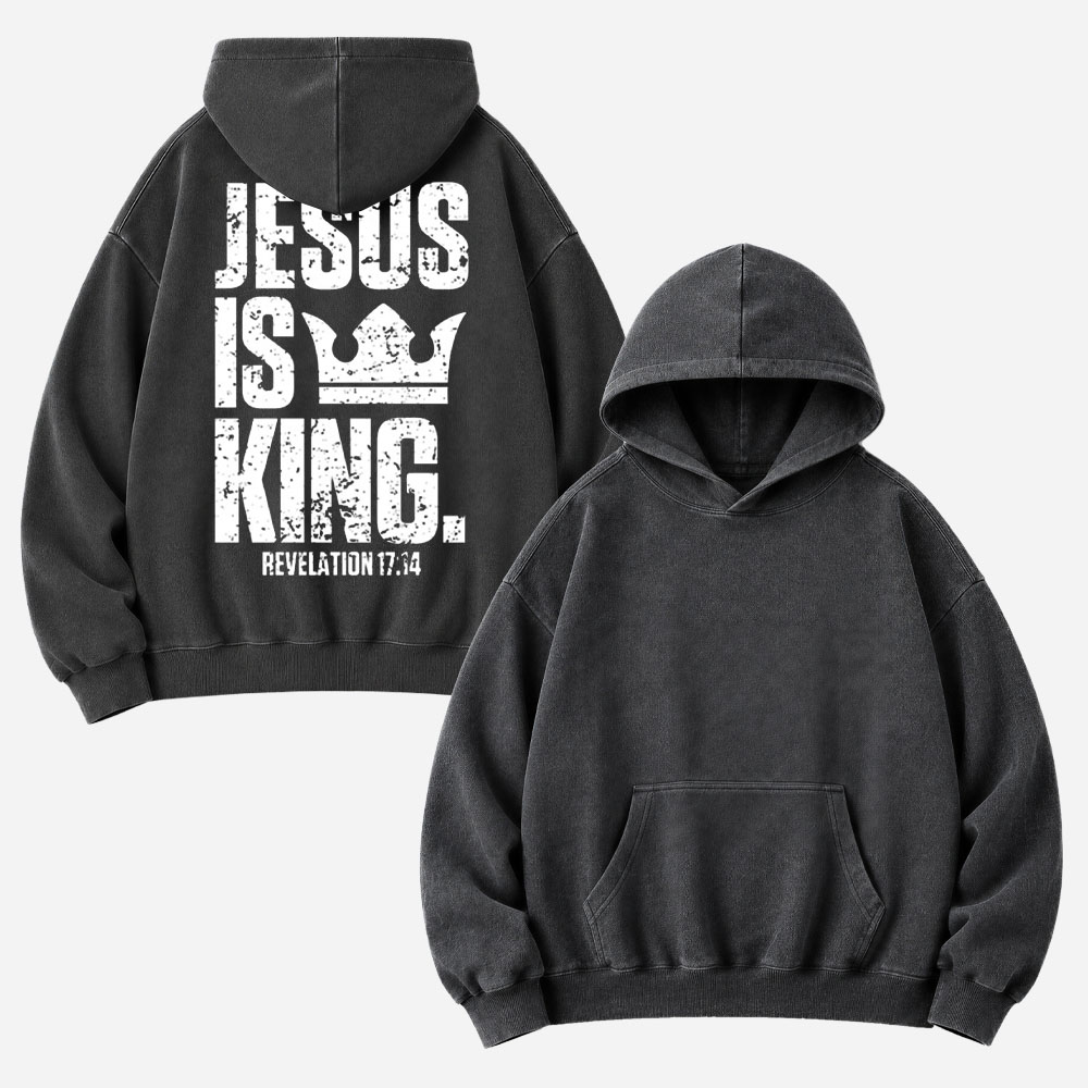 Crown Statement Vintage Washed Hoodie