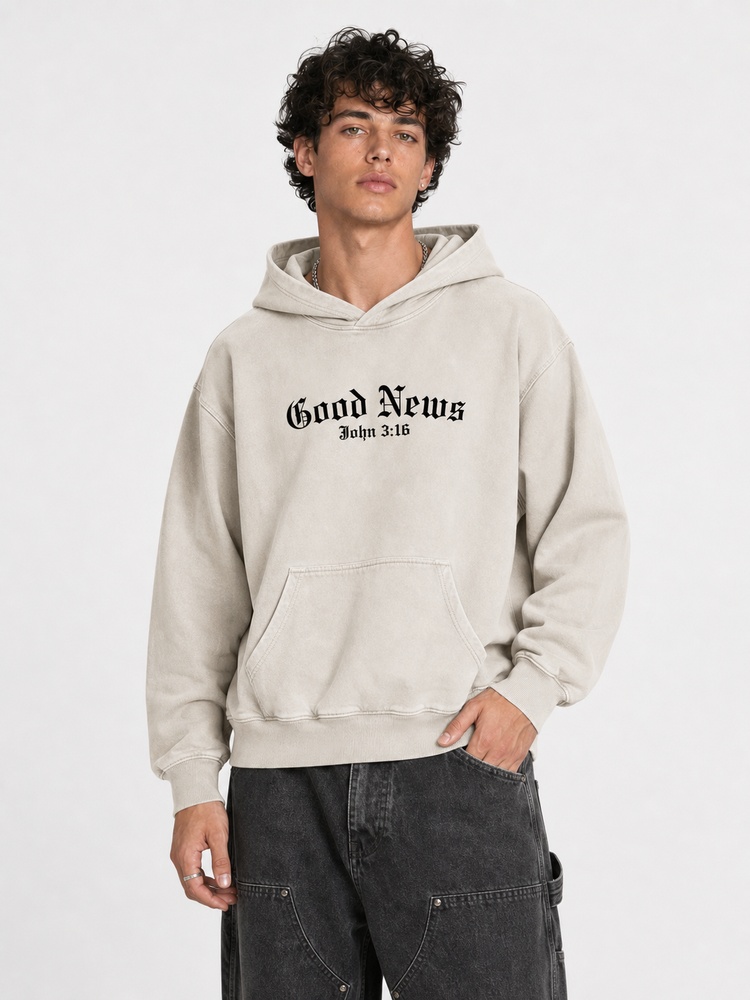 The Good News Vintage Washed Hoodie
