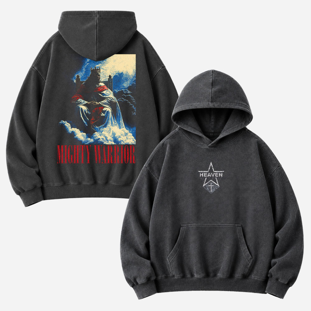 Warrior Vintage Washed Hoodie
