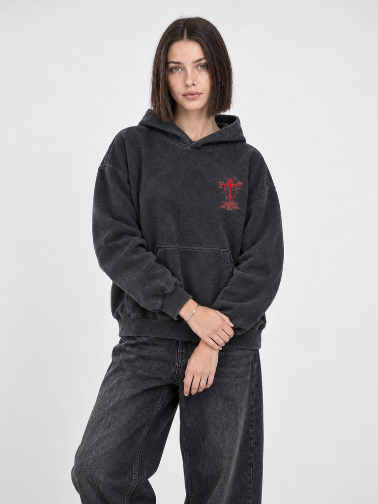 Death to The World Vintage Washed Hoodie