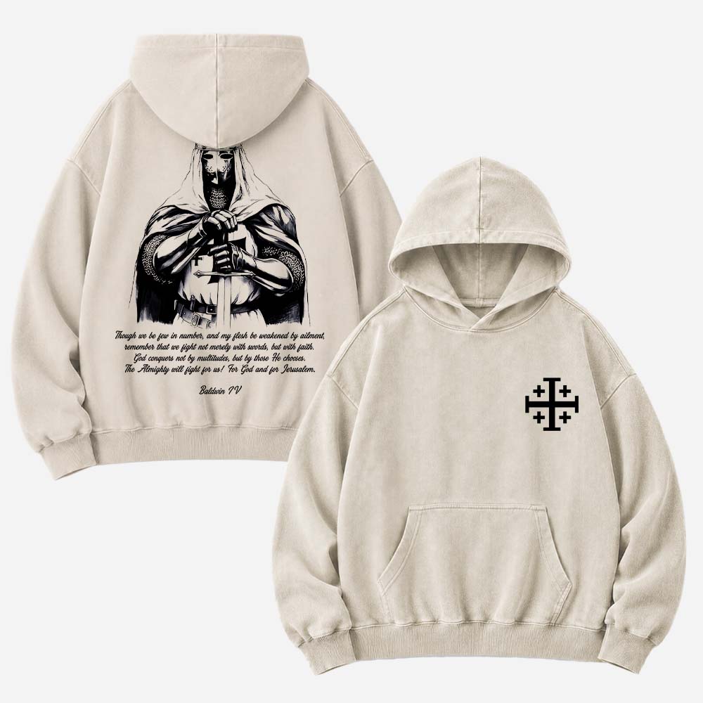 Masked King Vintage Washed Hoodie