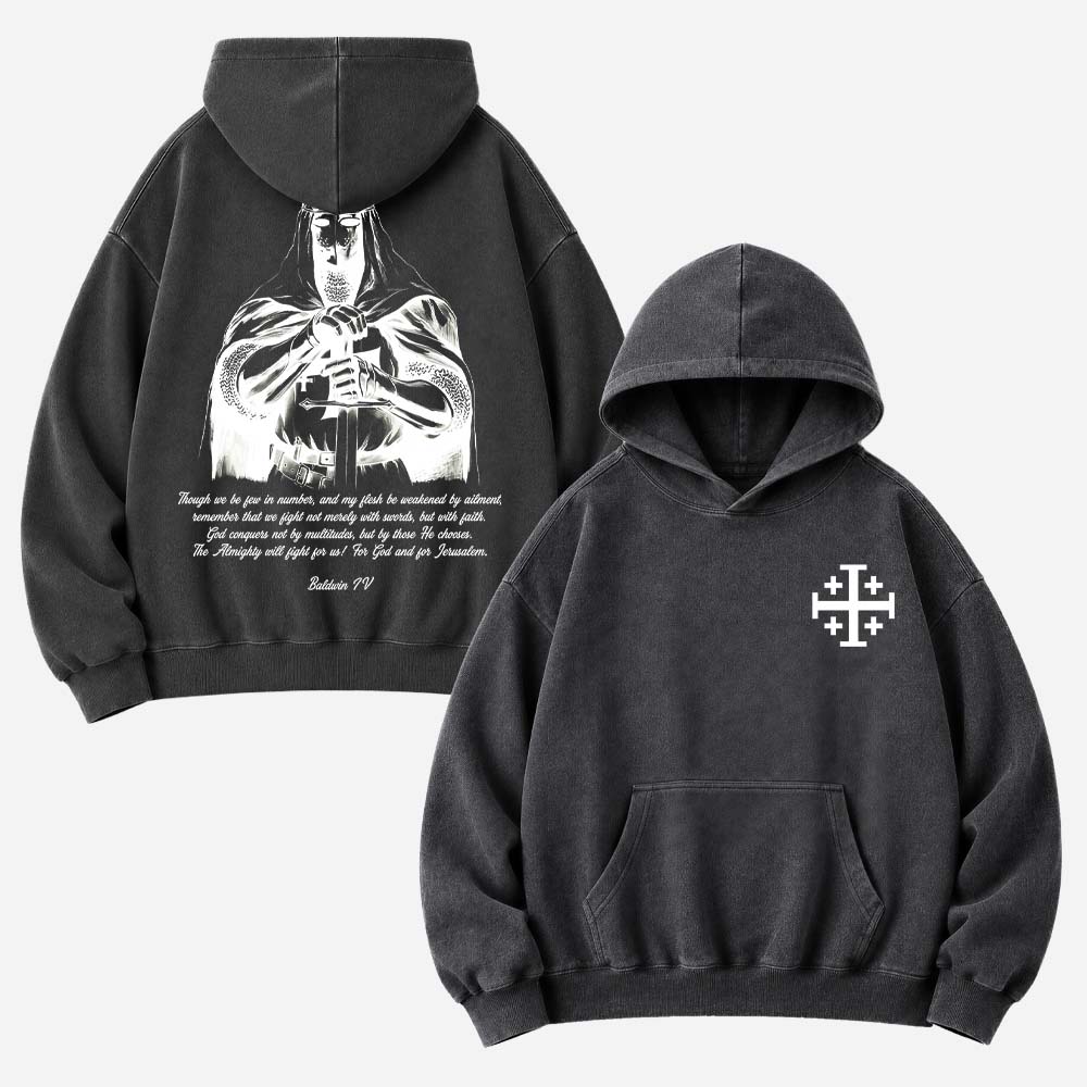 Masked King Vintage Washed Hoodie