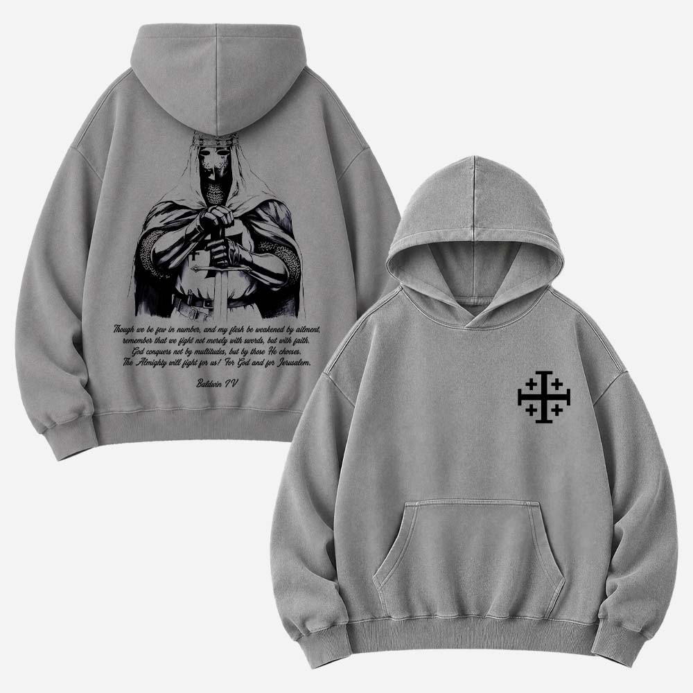 Masked King Vintage Washed Hoodie