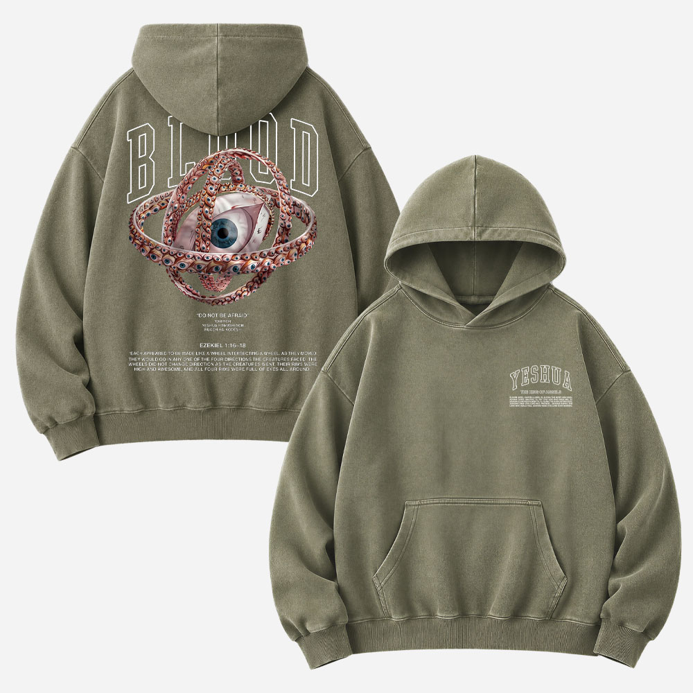 Blood Vintage Washed Hoodie