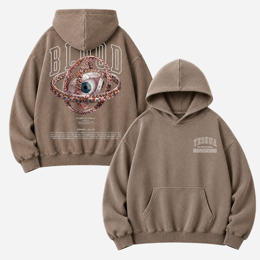 Blood Vintage Washed Hoodie