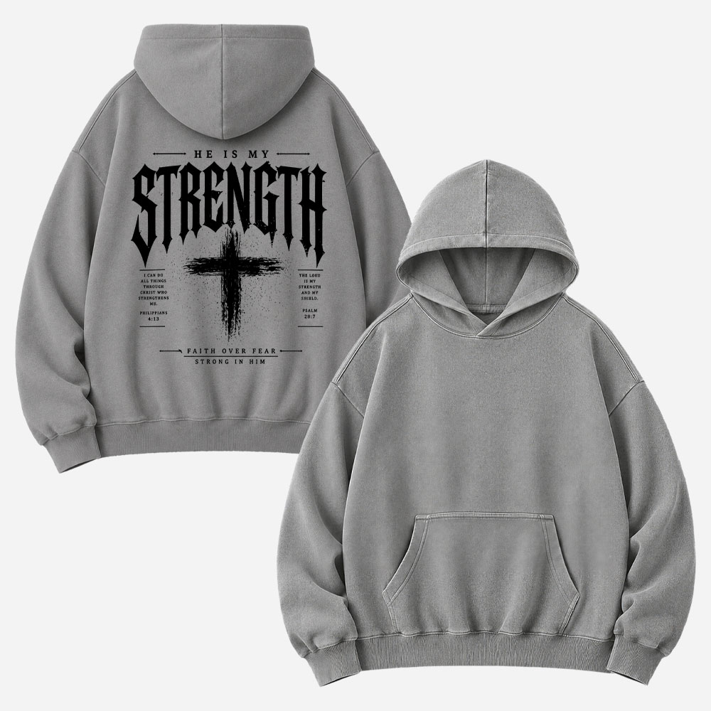 Strength Within Vintage Washed Hoodie