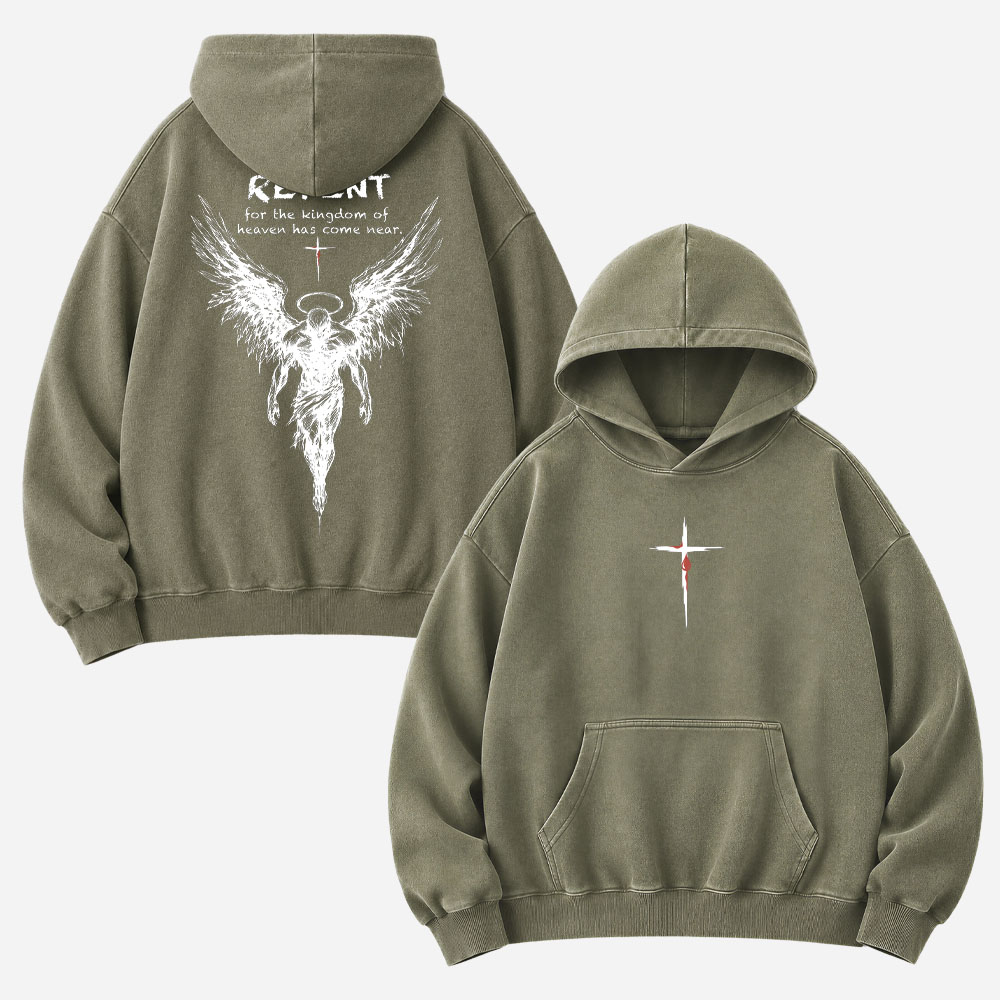 Kill the Flesh Vintage Washed Hoodie