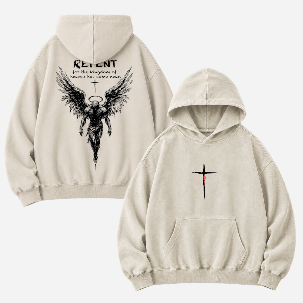 Kill the Flesh Vintage Washed Hoodie