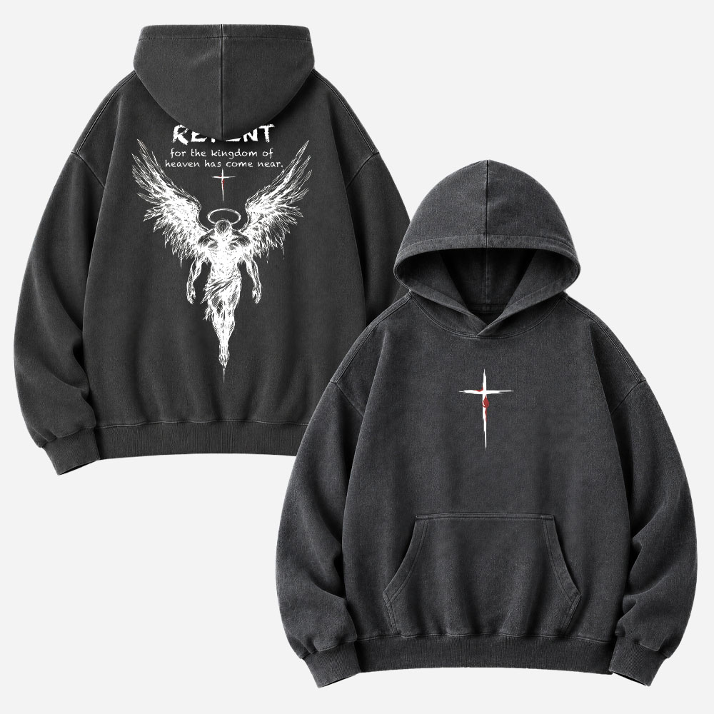 Kill the Flesh Vintage Washed Hoodie