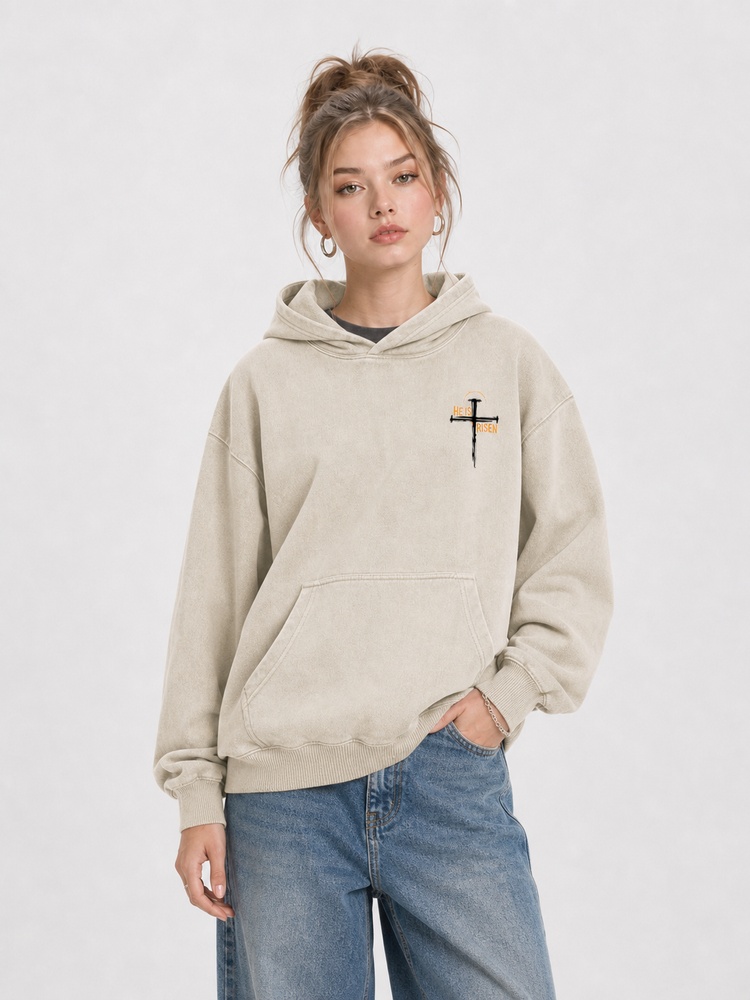 Open Tomb Vintage Washed Hoodie