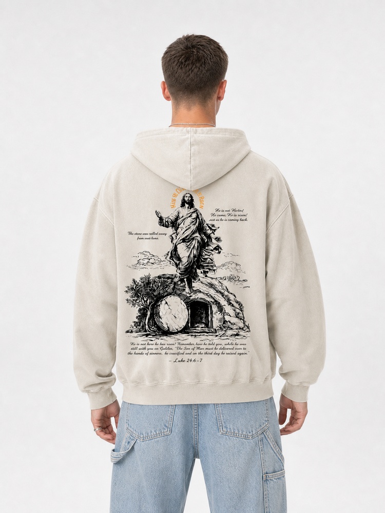 Open Tomb Vintage Washed Hoodie