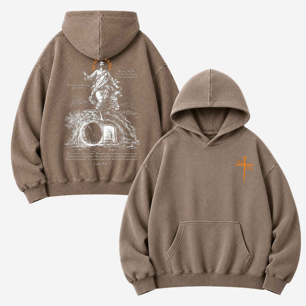 Open Tomb Vintage Washed Hoodie