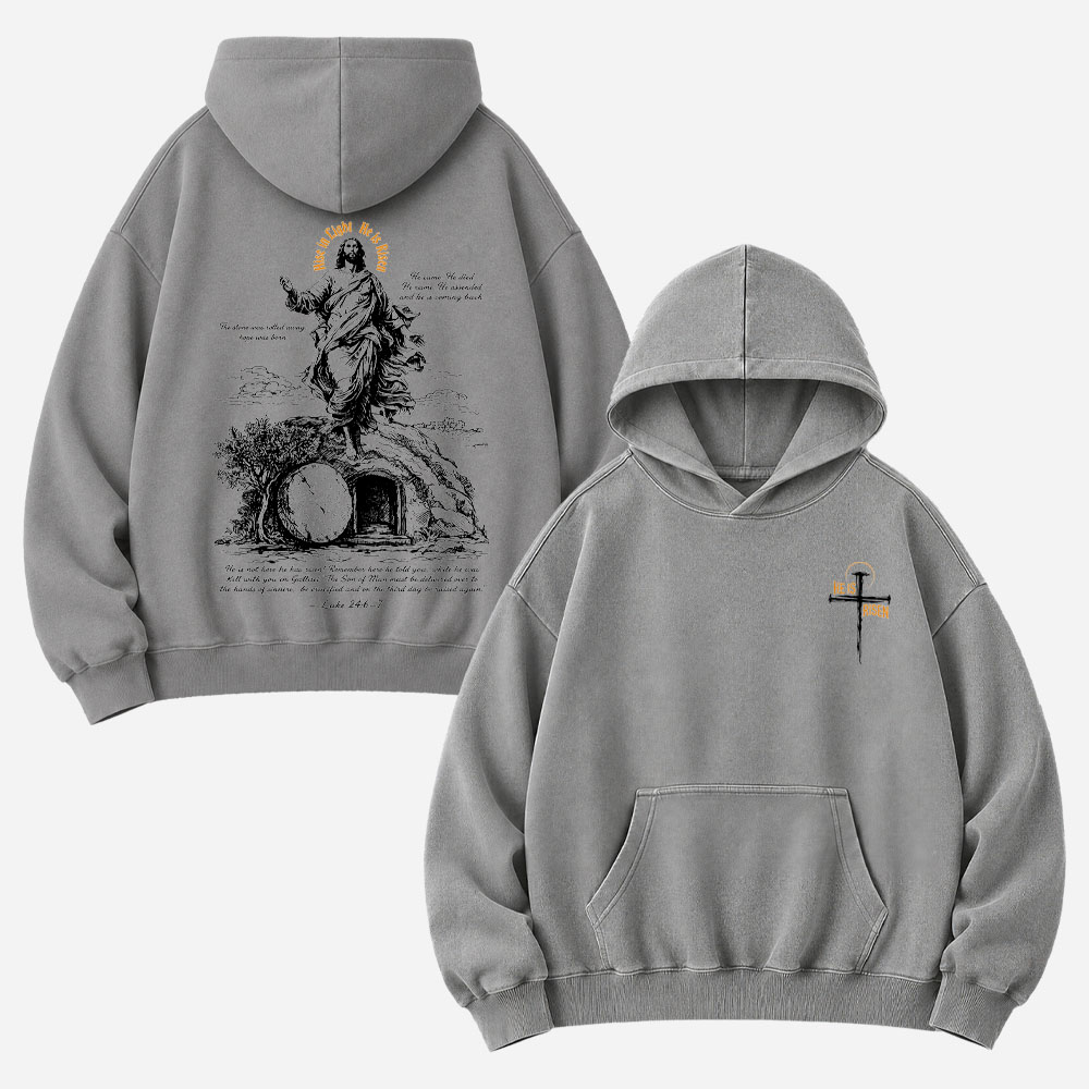 Open Tomb Vintage Washed Hoodie