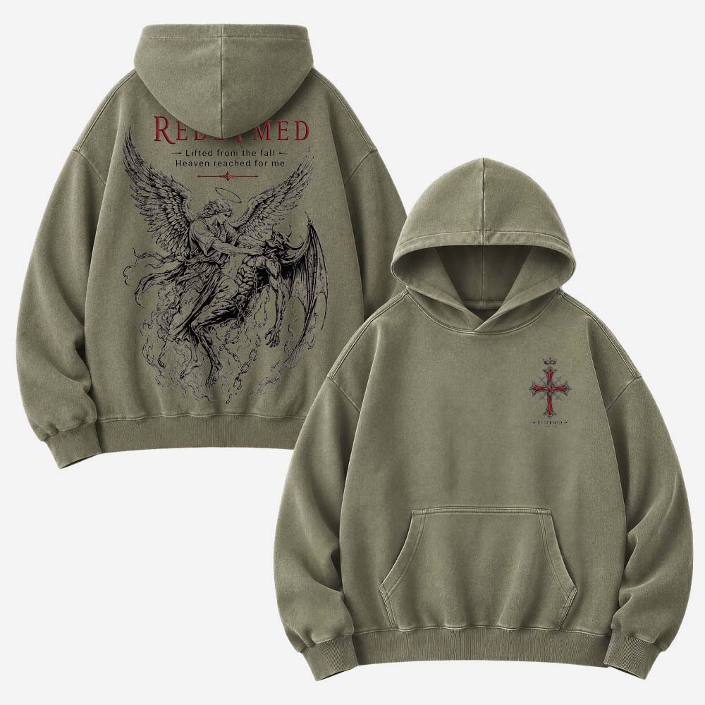 Angel Rescue Vintage Washed Hoodie
