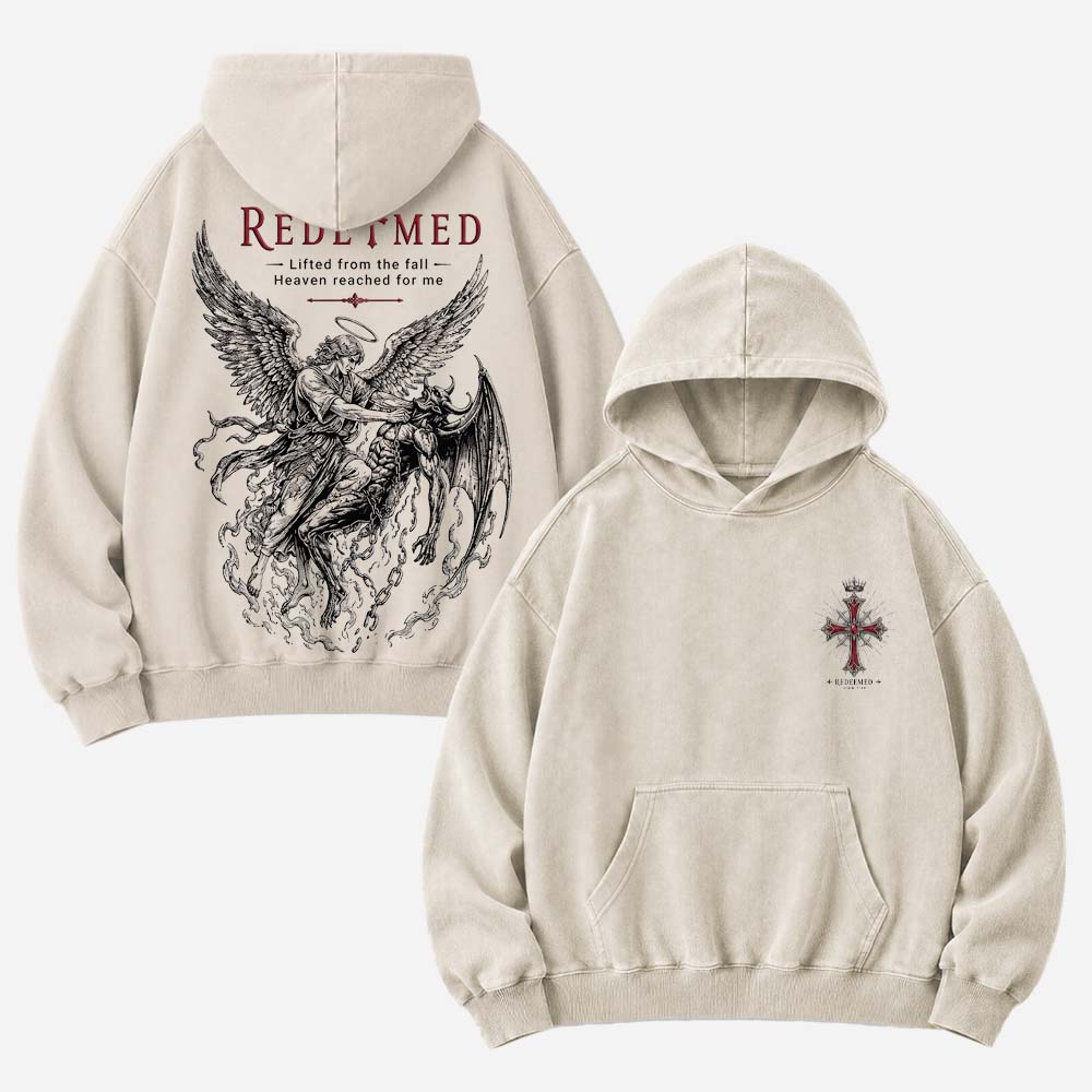 Angel Rescue Vintage Washed Hoodie