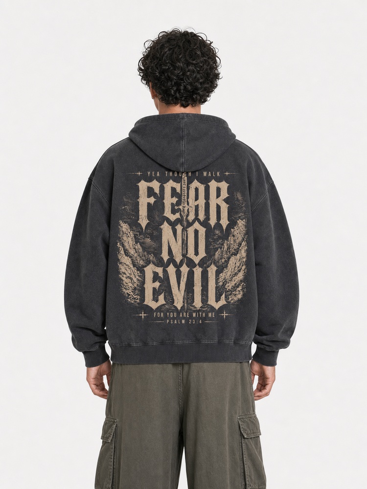Fearless Wings Vintage Washed Hoodie