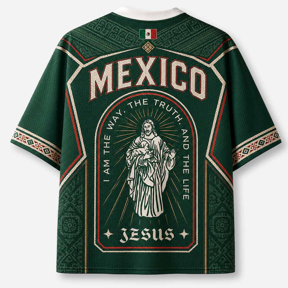 Way Of Life Graphic Mesh Jersey