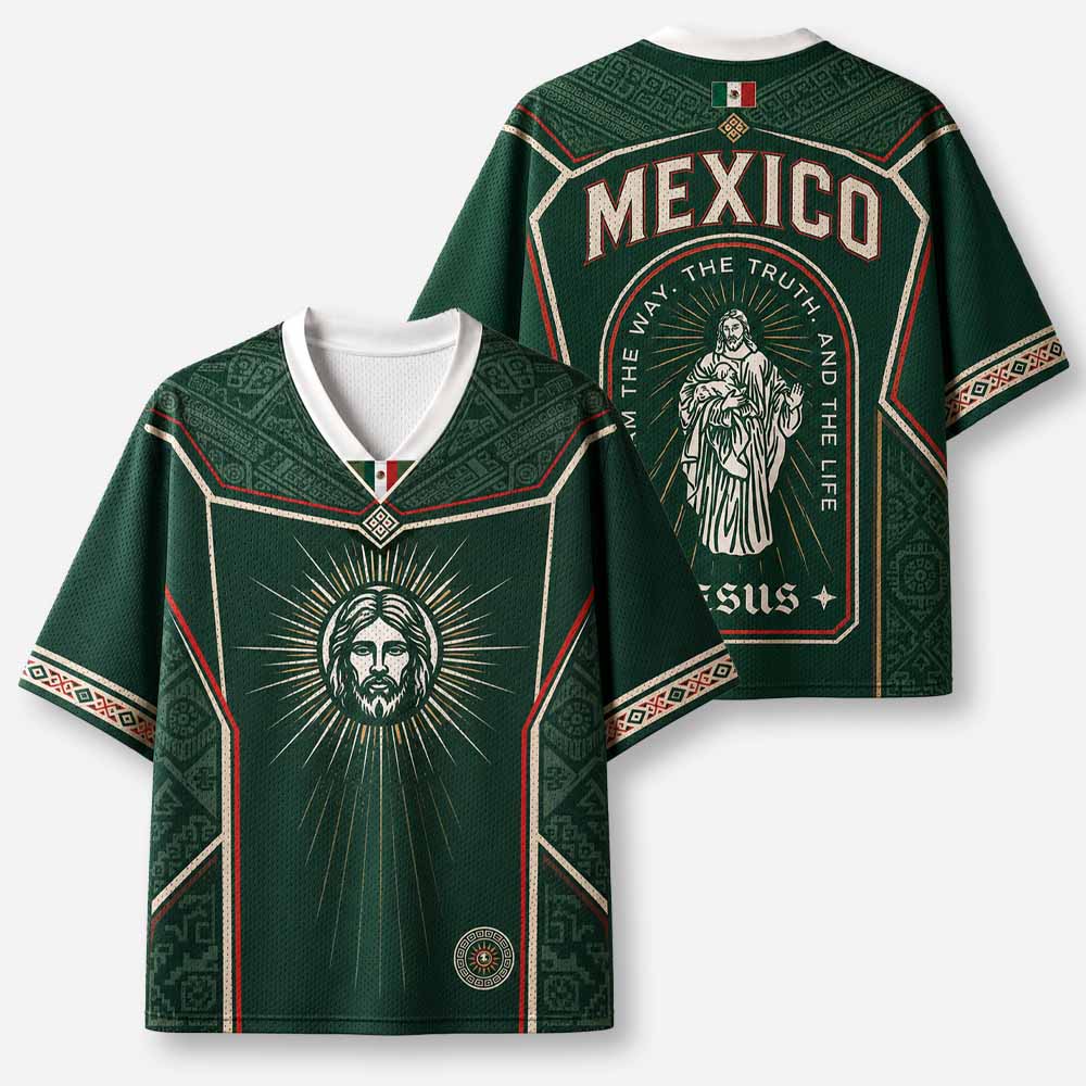 Way Of Life Graphic Mesh Jersey