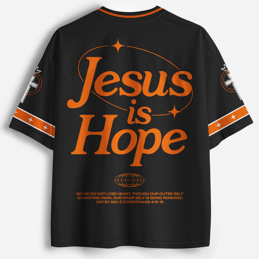 Crimson Hope Graphic Mesh Jersey