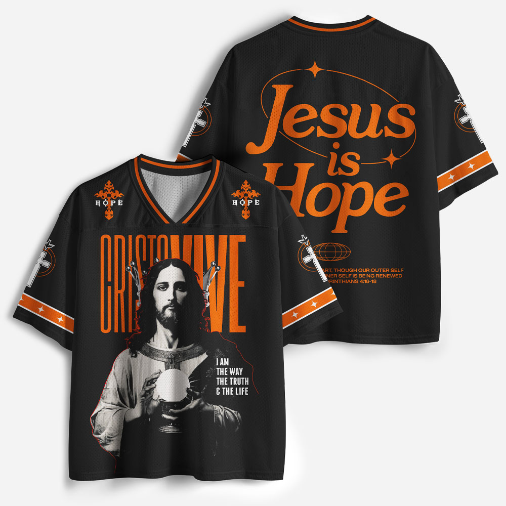 Crimson Hope Graphic Mesh Jersey