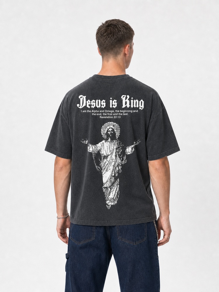Crown Statement Vintage Washed T-Shirt