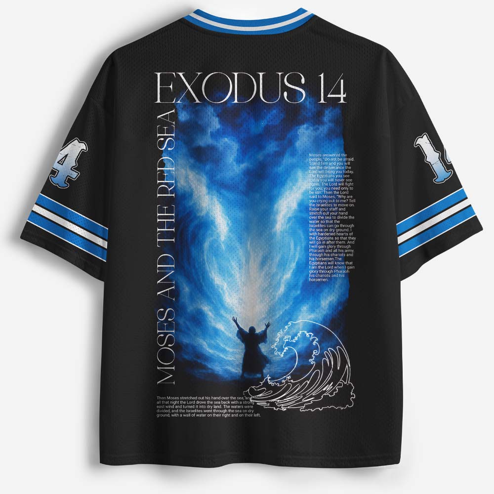 Parted Waters Graphic Mesh Jersey