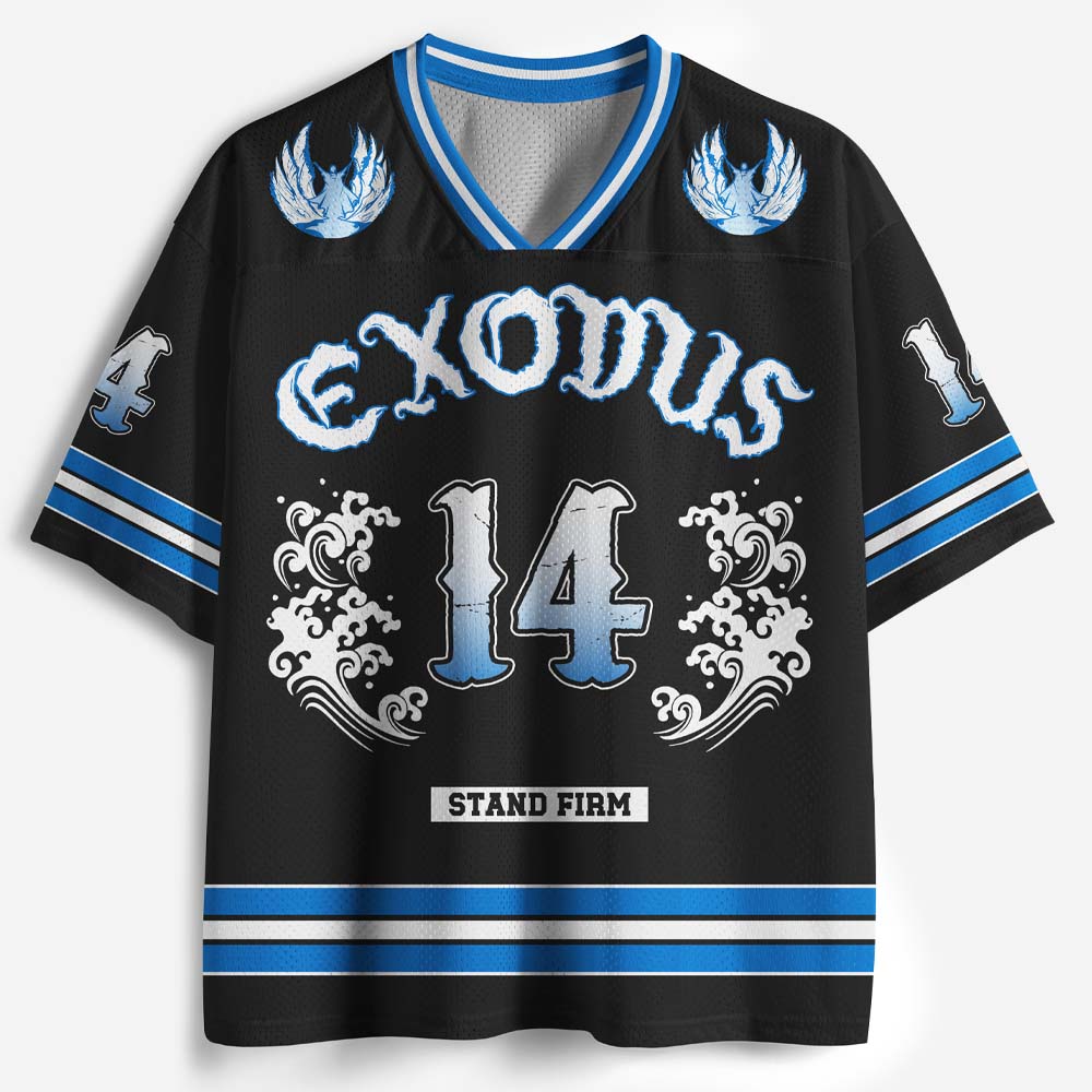 Parted Waters Graphic Mesh Jersey