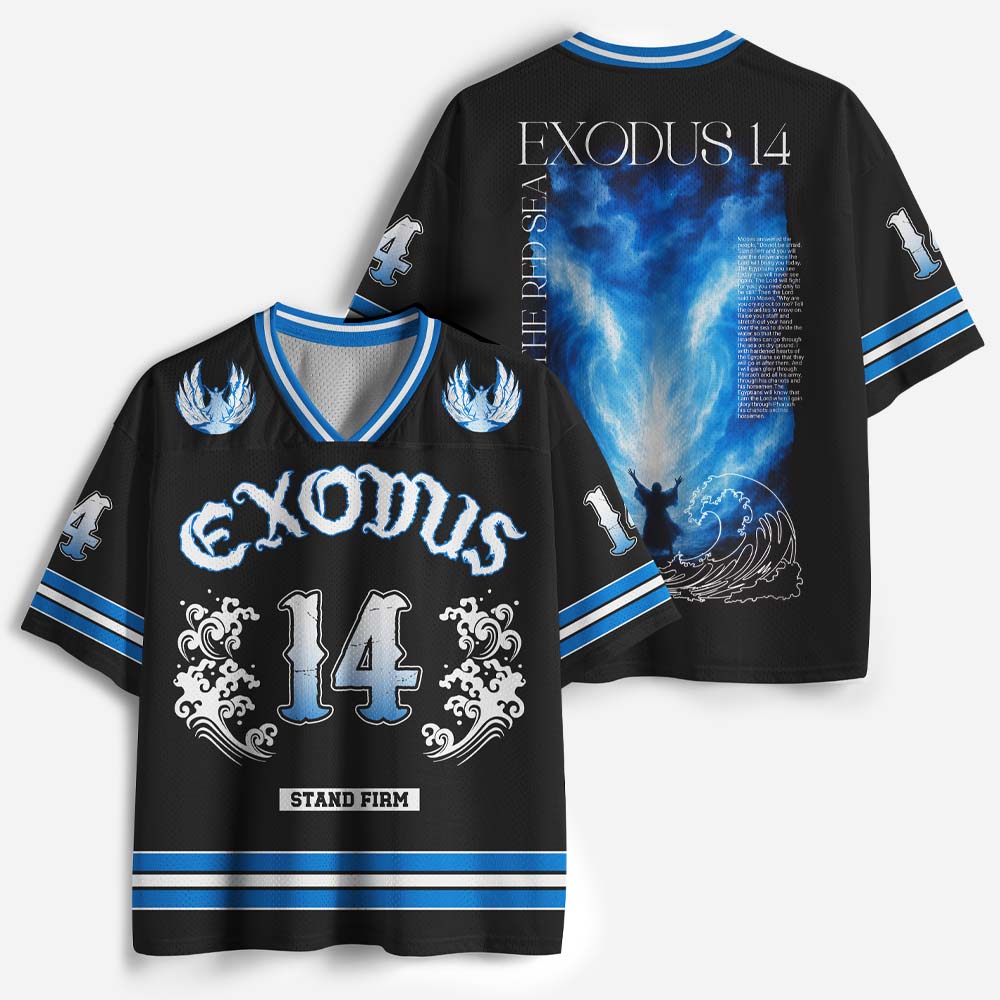 Parted Waters Graphic Mesh Jersey