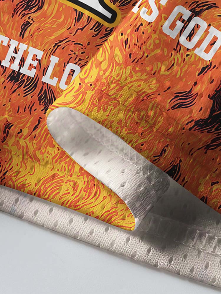 Fire Trial Graphic Mesh Jersey