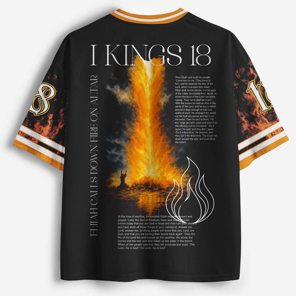 Fire Trial Graphic Mesh Jersey