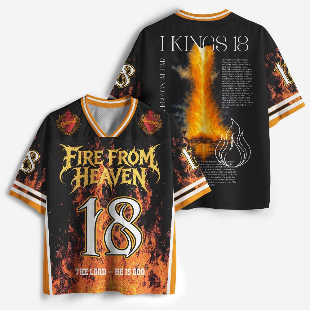 Fire Trial Graphic Mesh Jersey