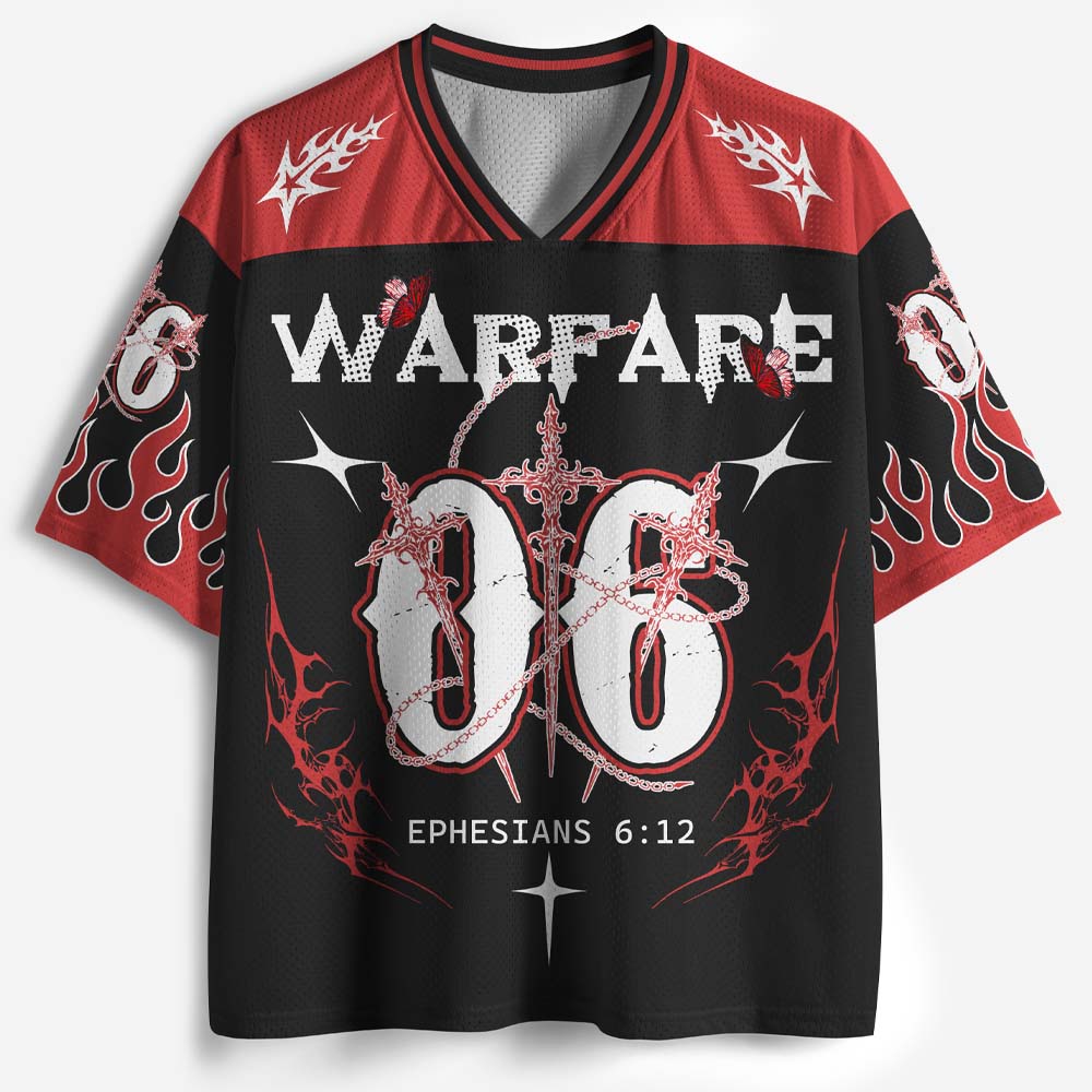 Angel Warrior Graphic Mesh Jersey