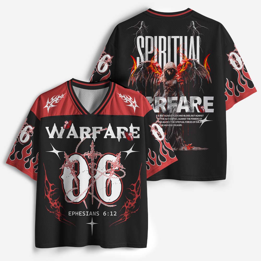 Angel Warrior Graphic Mesh Jersey