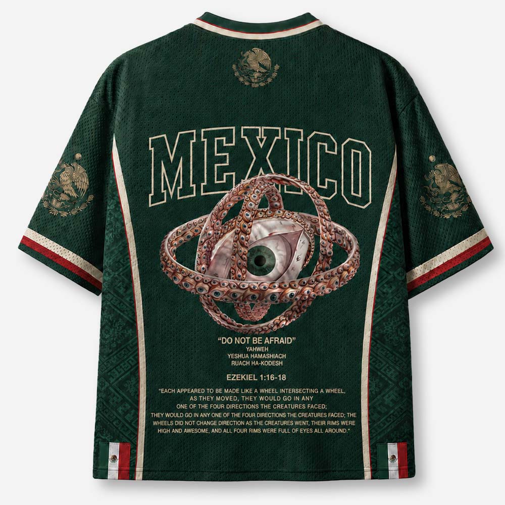 Blood Graphic Mesh Jersey