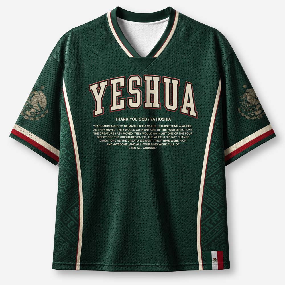 Blood Graphic Mesh Jersey