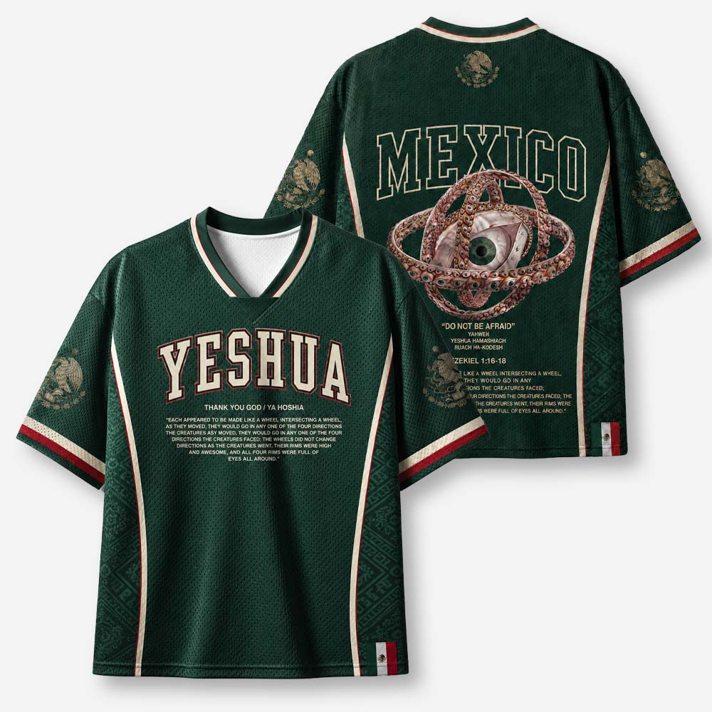 Blood Graphic Mesh Jersey