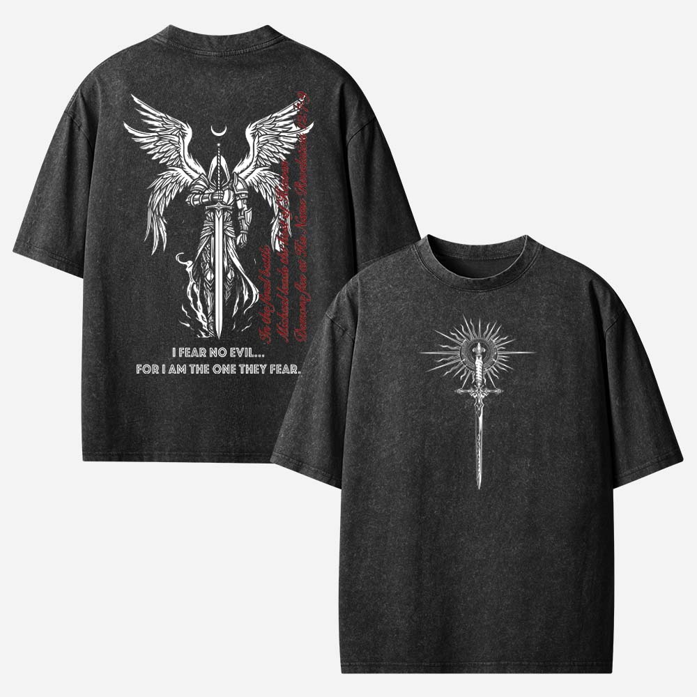 Fearless Sword Vintage Washed T-Shirt