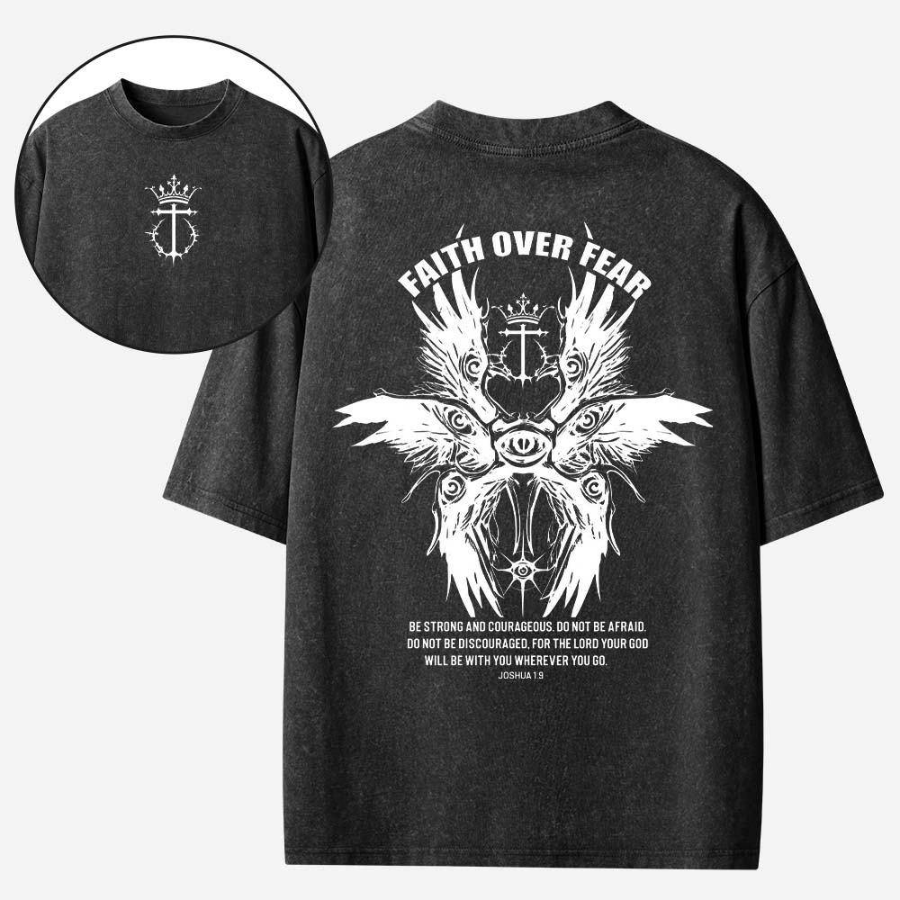Fearless Eye Wing Vintage Washed T-Shirt