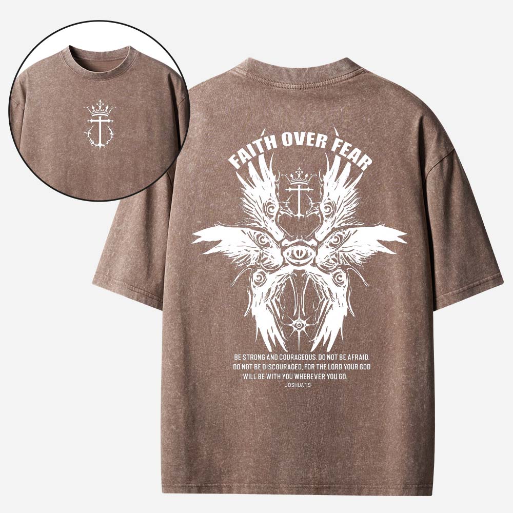 Fearless Eye Wing Vintage Washed T-Shirt