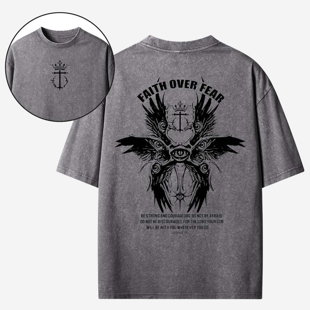 Fearless Eye Wing Vintage Washed T-Shirt