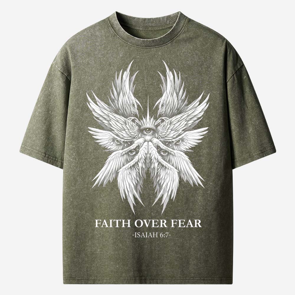 Fearless Eye Wing Vintage Washed T-Shirt